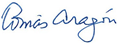 Doctor Tomas Aragon's signature