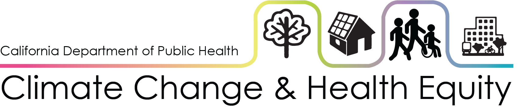 Logo - CDPH Climate Change & Health Equity (CCHE) Branch