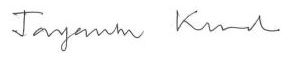 Doctor Jay Kumar signature
