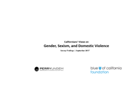 Gender, Sexism, and Domestic Violence Cover