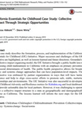 Essentials for Childhood Case study