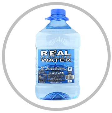 Real Water brand of alkaline water