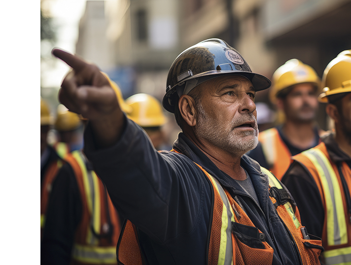 Employer training workers