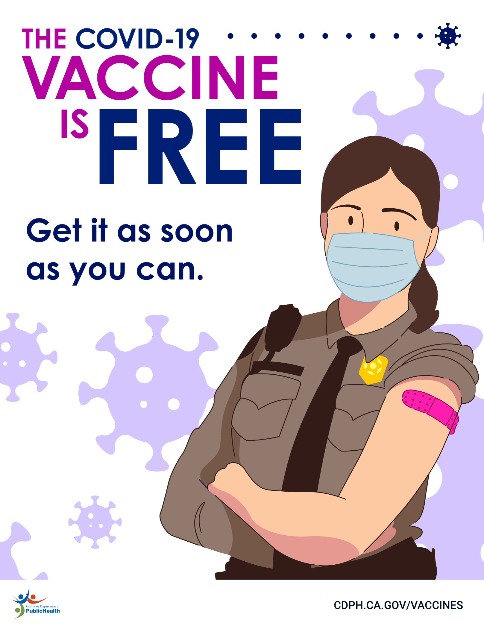 CDPH-The-COVID-19-Vaccine-Is-Free-Mask