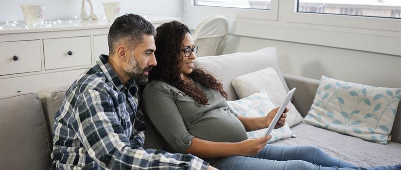 Pregnant couple
