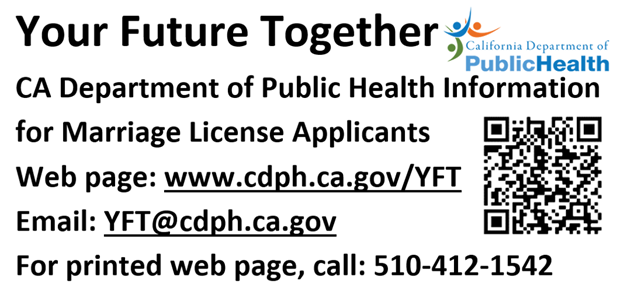 Your Future Together Graphic with CDPH Logo