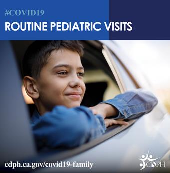 routine pediatric visit with older child look out peacefully from car