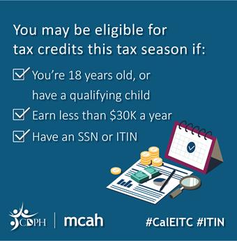 You may be eligible for tax credits this tax season