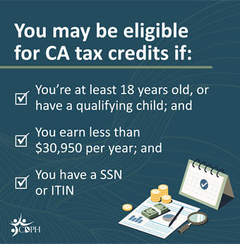 You may be eligible for tax credits this tax season