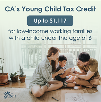 California's Young Child Tax Credit: up to $1,000 for low-income working families