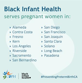 black infant health counties