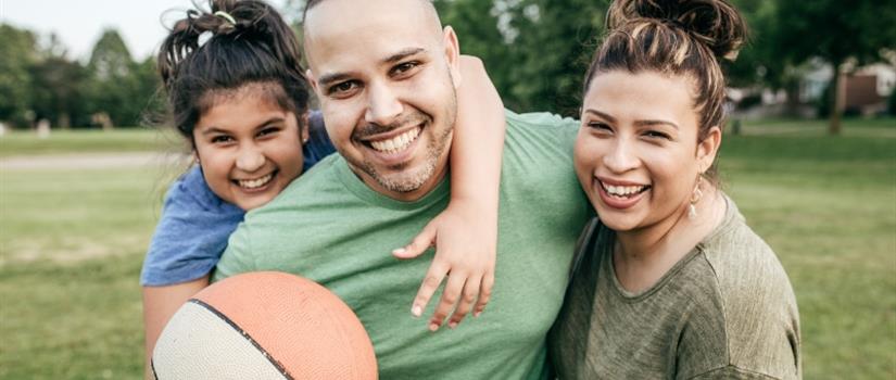 Picnic with family : Stock Photo