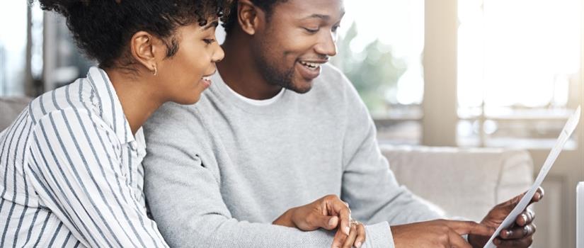 Budgeting is better when we do it together : Stock Photo