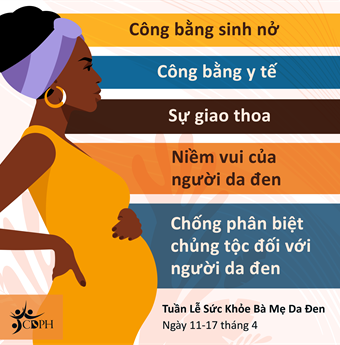 In Vietnamese: Black women and birthing people deserve autonomy and joy