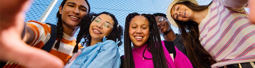 group of adolescents