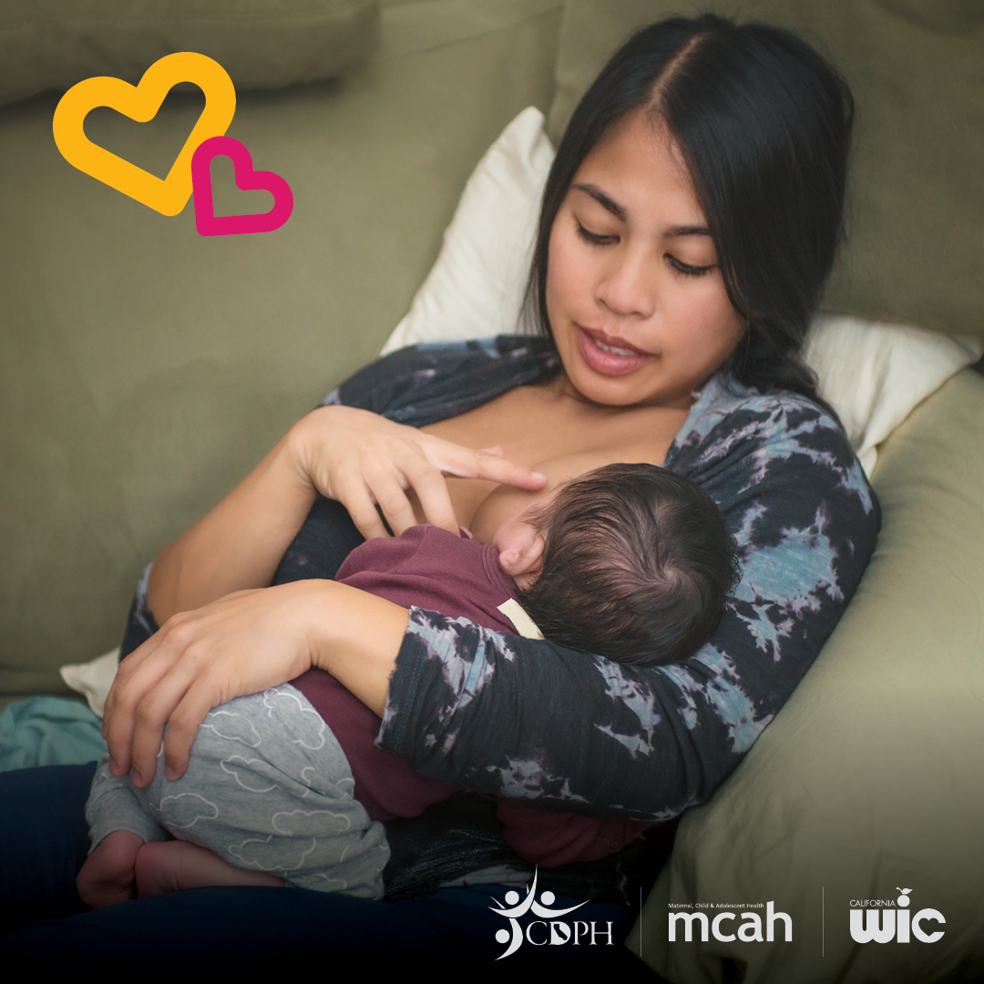 Adult breastfeeding asian