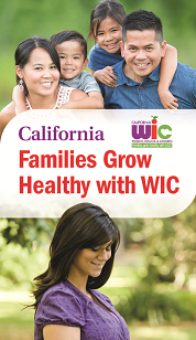 California Families Grow Healthy with WIC brochure cover