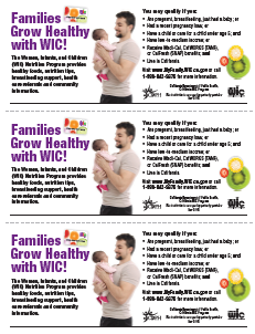 Families Grow Healthy 3-up flyer 1