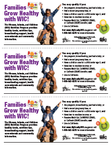 Families Grow Healthy 3-up flyer 3