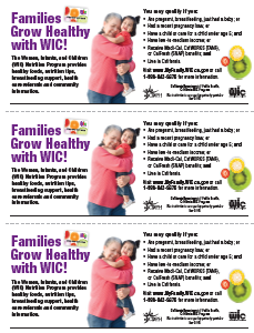 Families Grow Healthy 3-up flyer 5