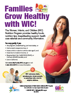 Families Grow Healthy flyer 12
