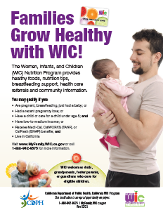 Families Grow Healthy flyer 5