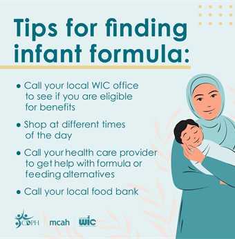 Tips for finding Infant Formula