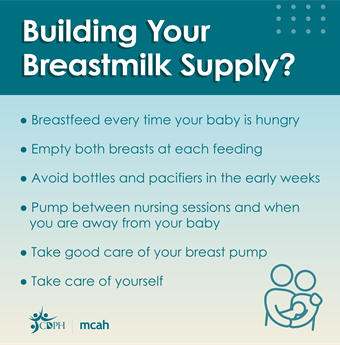 Building your breastmilk supply?