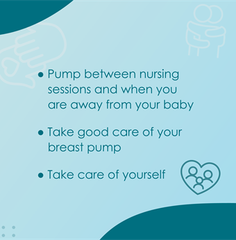 Breastfeeding instructions continued