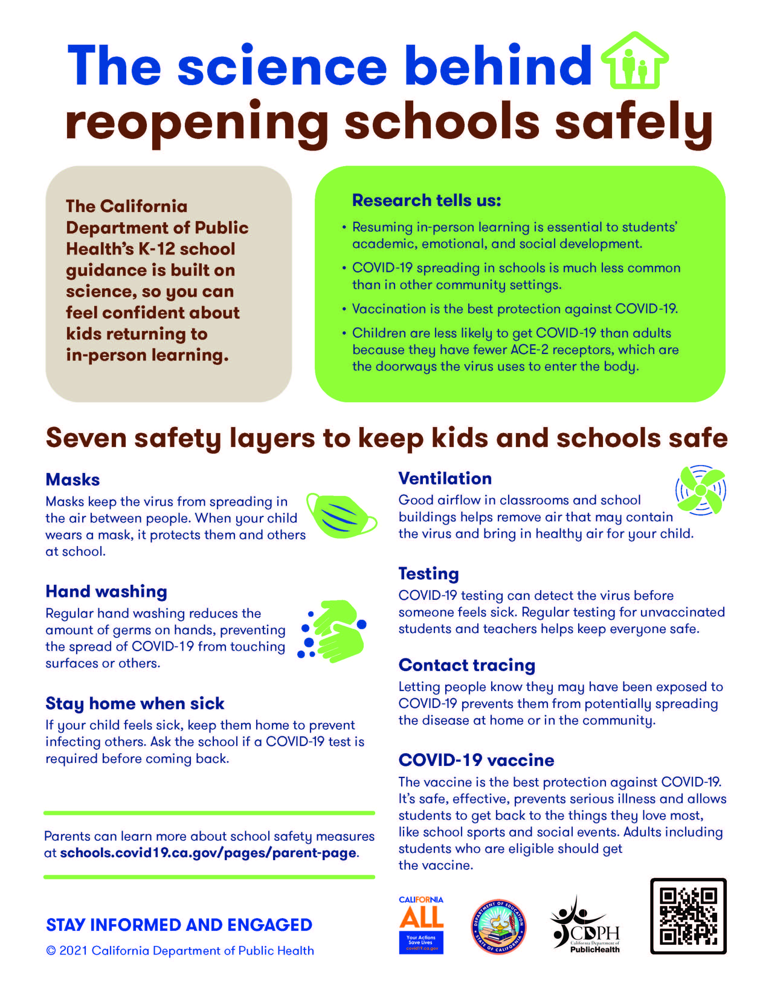 The science behind reopening schools safely