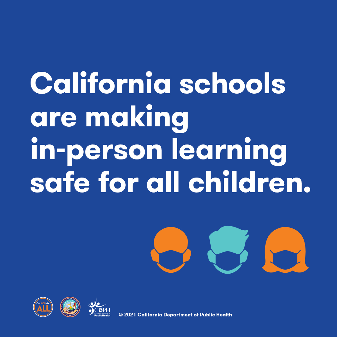 California schools are making in-person learning safe for all chidlren