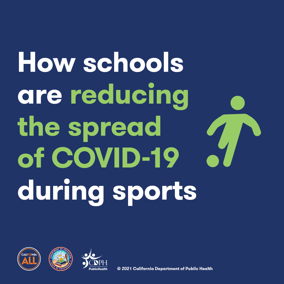 How schools are reducing the spread of COVID-19 during sports.