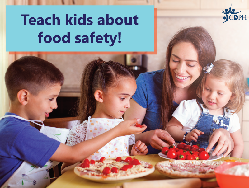 Teach kids about food safety!