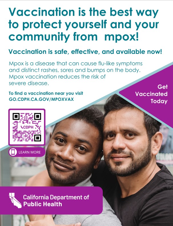 Vaccination is the best way to protect yourself and your community from mpox.