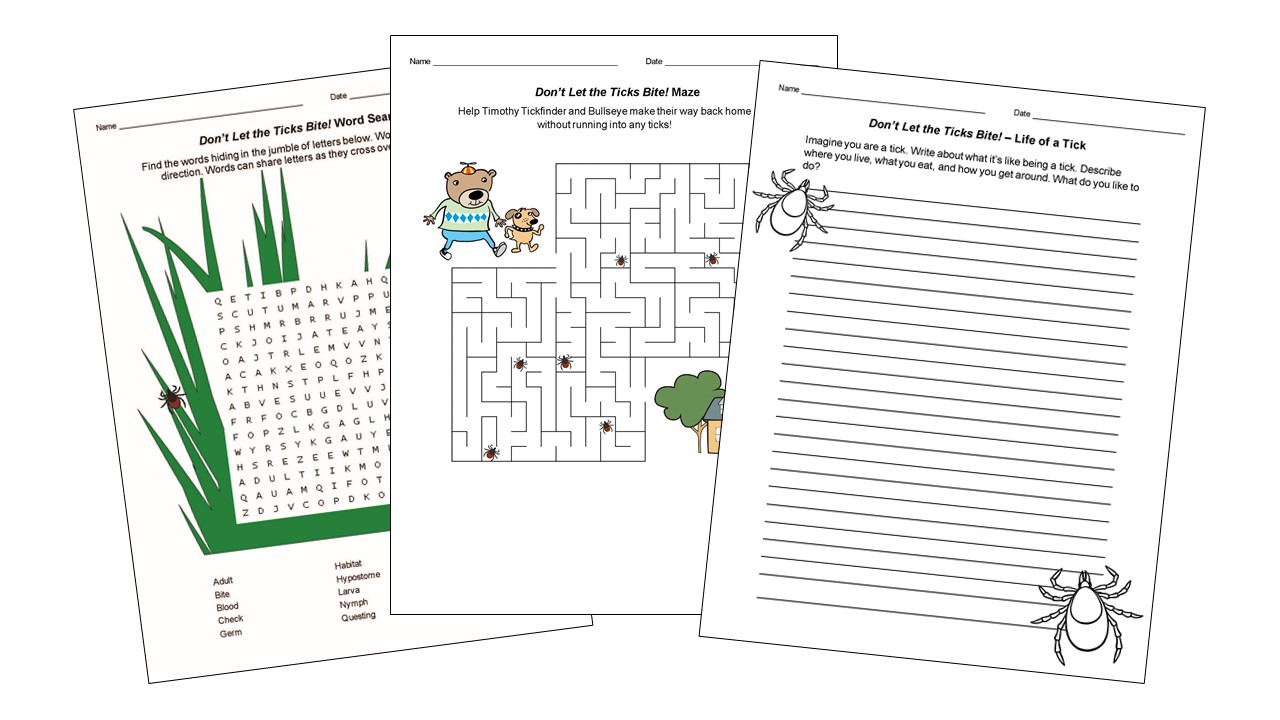 Don't Let the Ticks Bite! sample activities