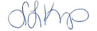 Electronic Signature of Sharisse Kemp 