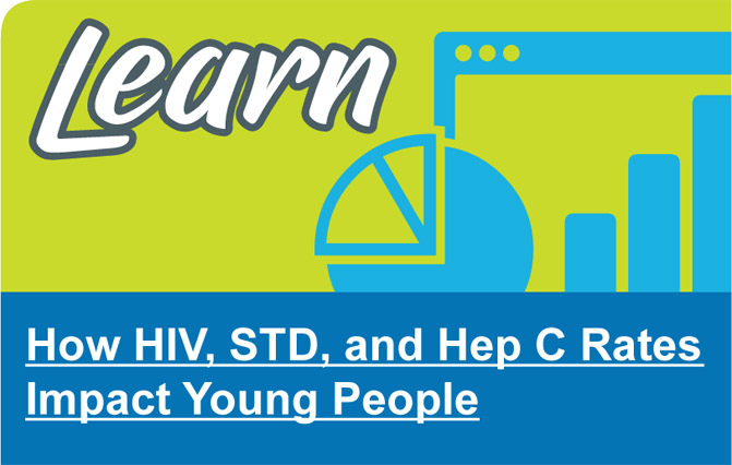 Learn how HIV, STD, and Hep C rates impact young people