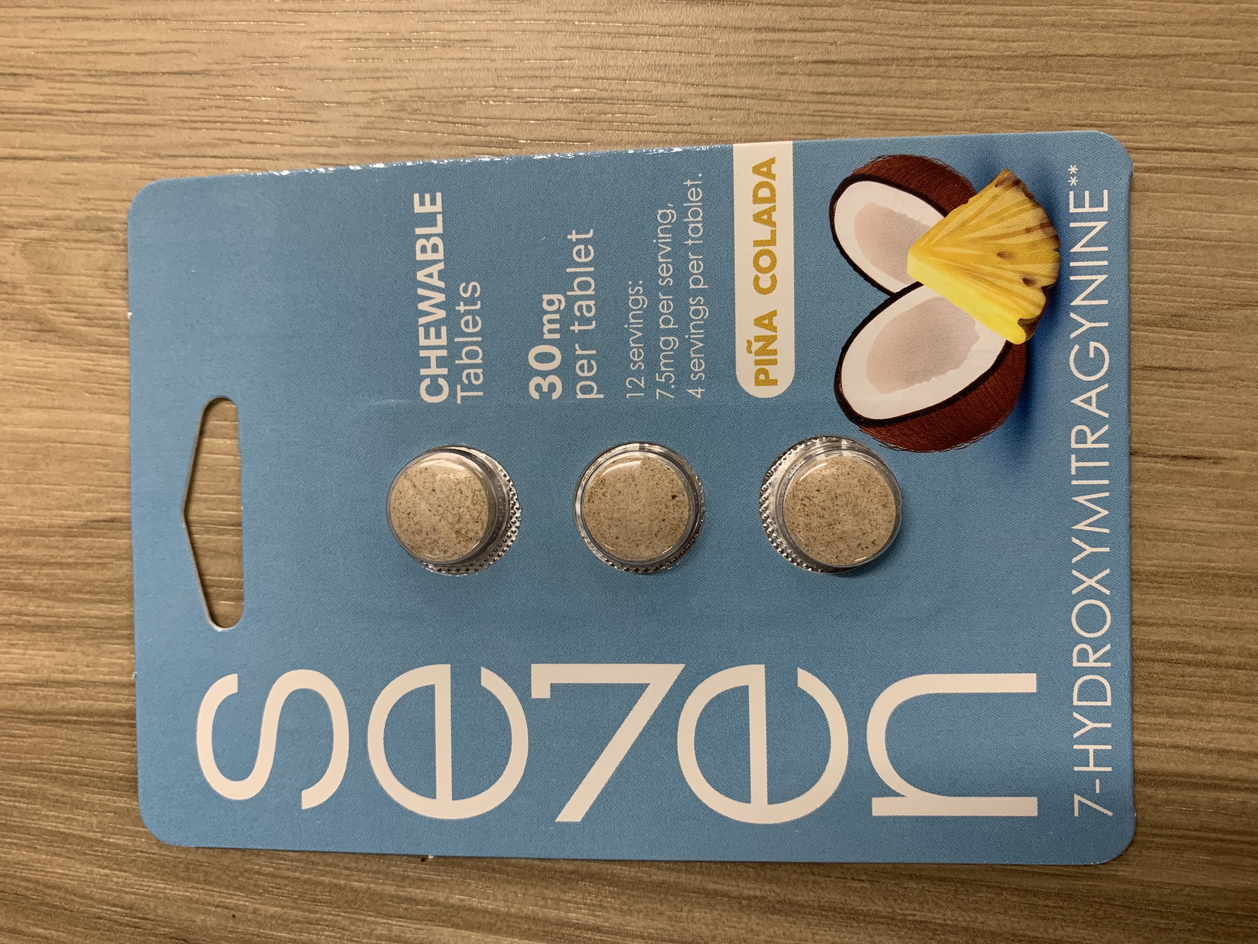 Se7en Chewable 7-Hydroxymitragynine