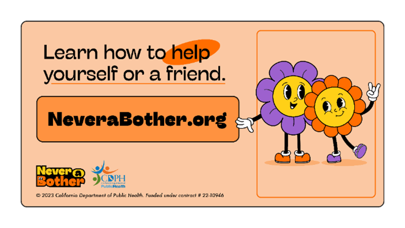 Learn how to help yourself or a friend