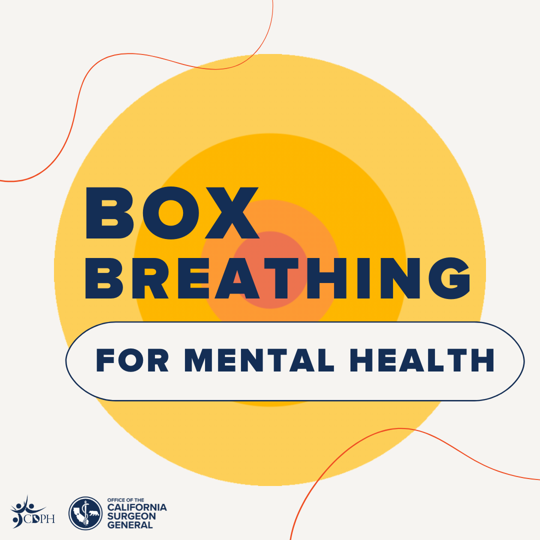 Box Breathing for mental health