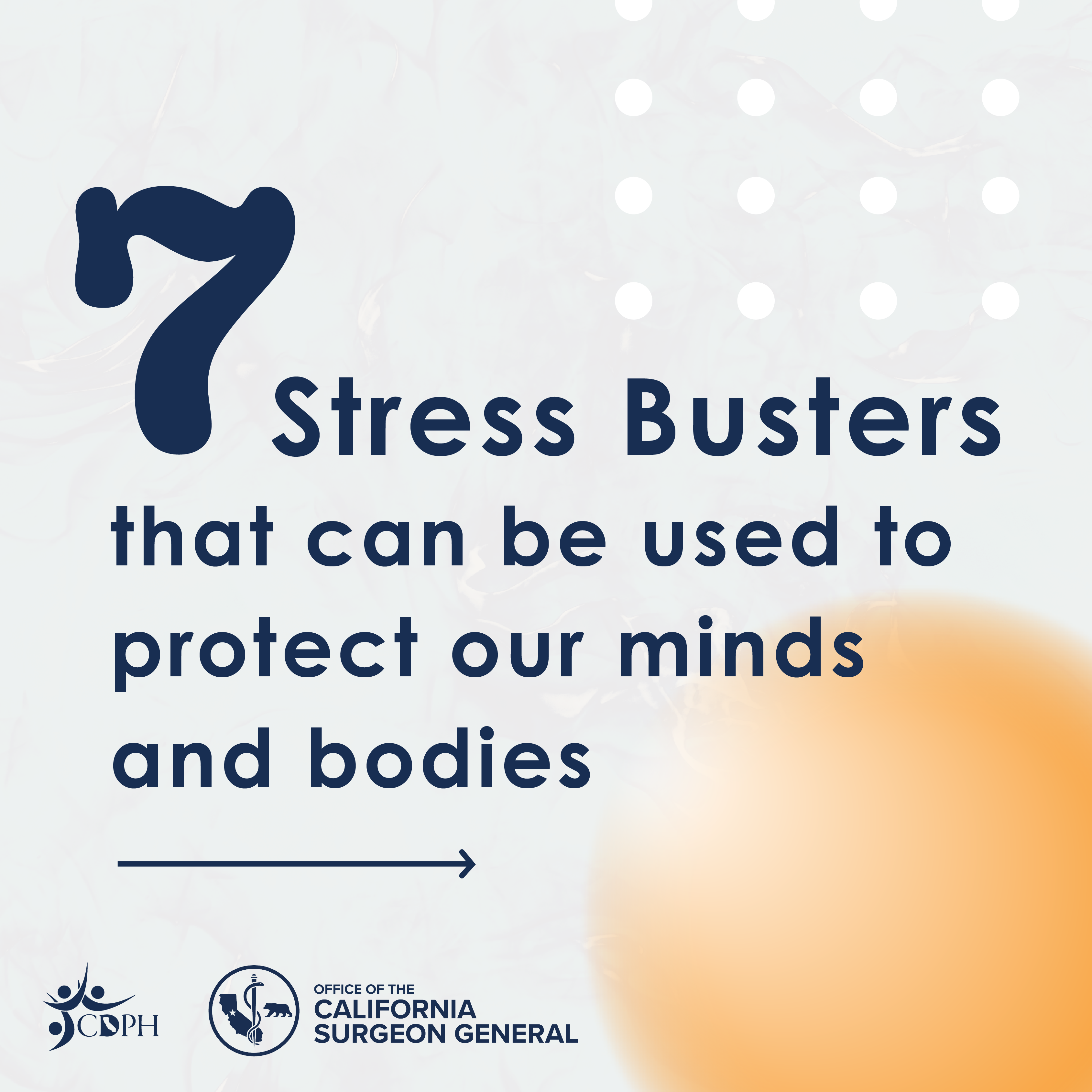 7 stress busters that can be used to protect our minds and bodies