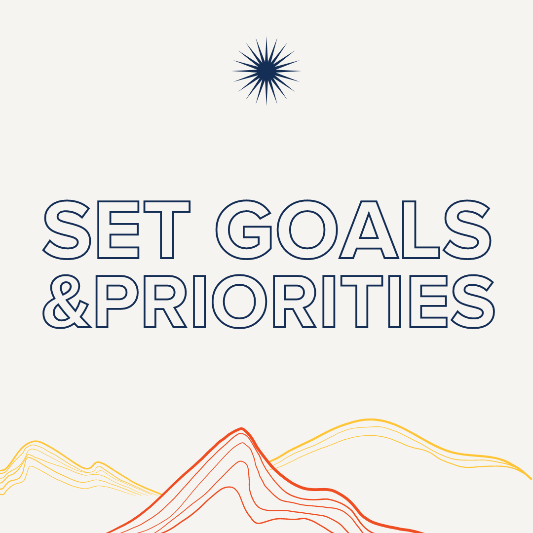 Set Goals & Priorities