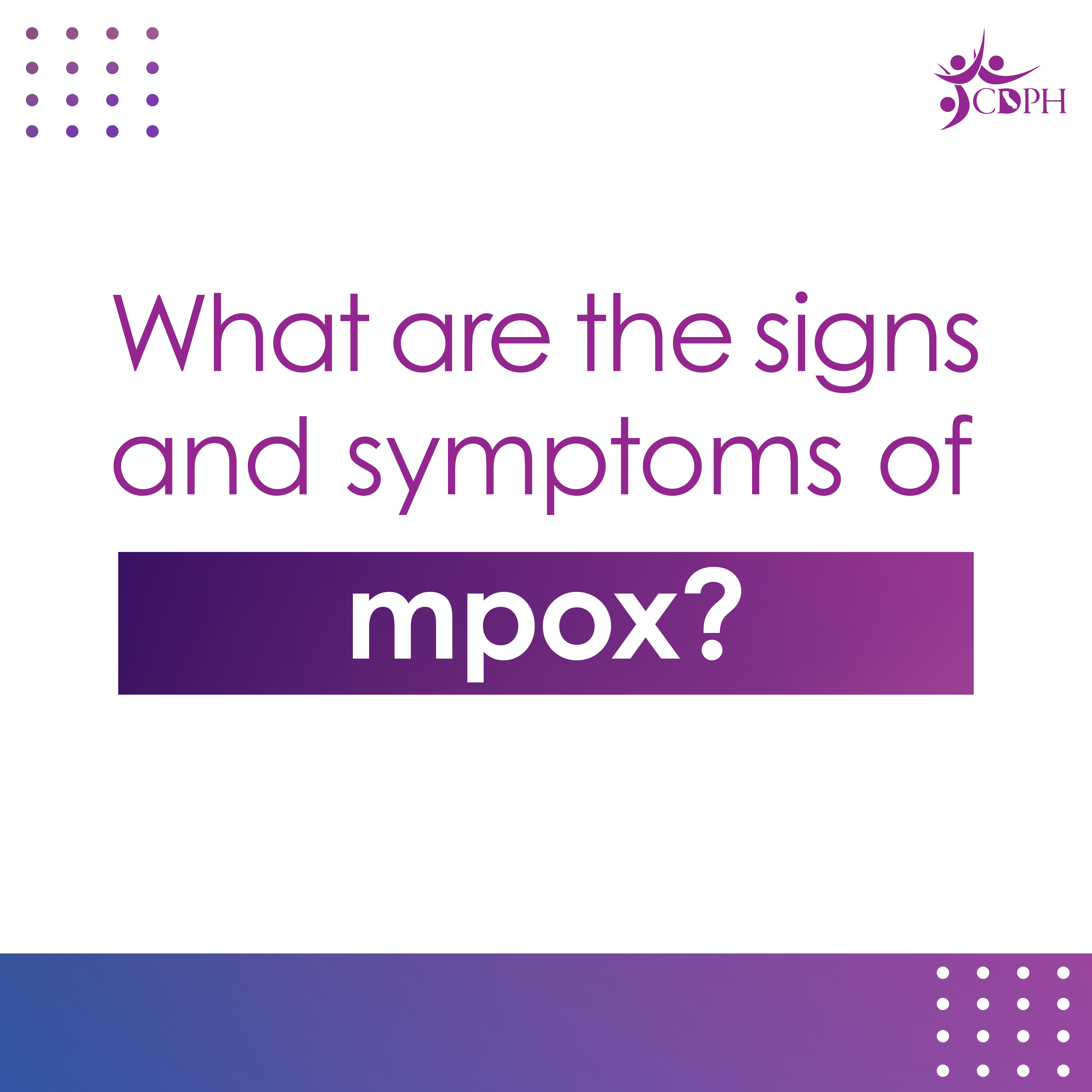 What are the signs and symptoms of monkeypox?