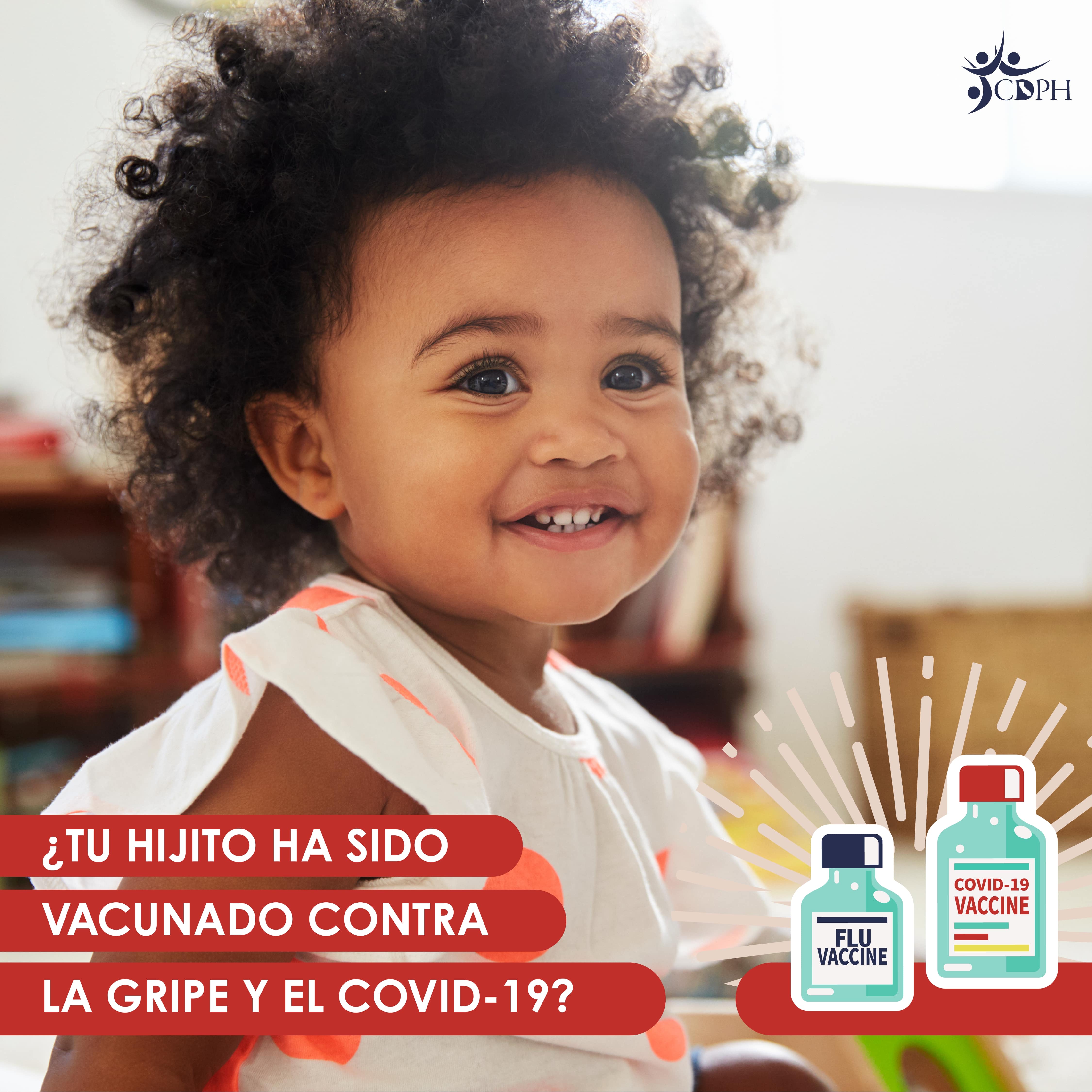 ¿Tu hijito ha sido vacunado contra la gripe y el COVID-19?