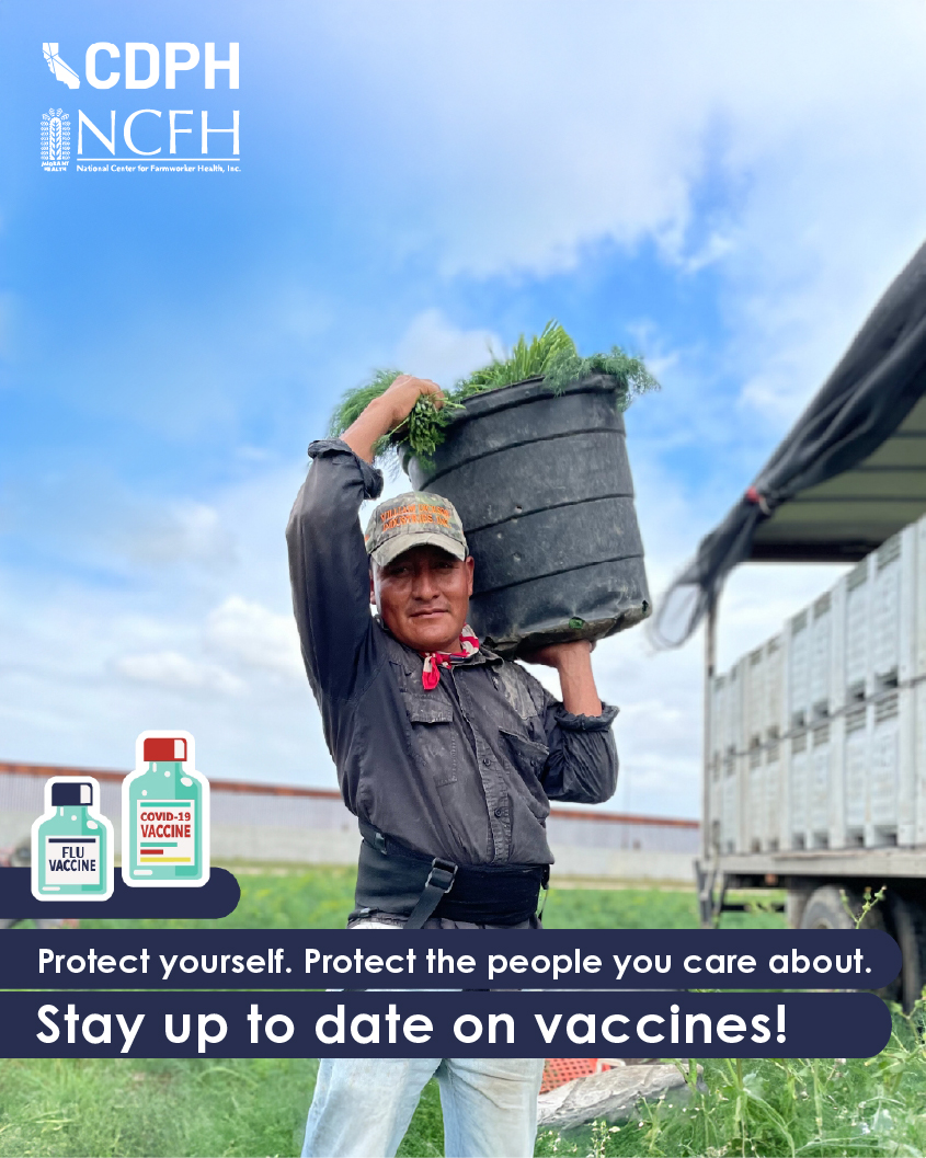 Protect yourself. Protect the people you care about. stay up to date on vaccines!