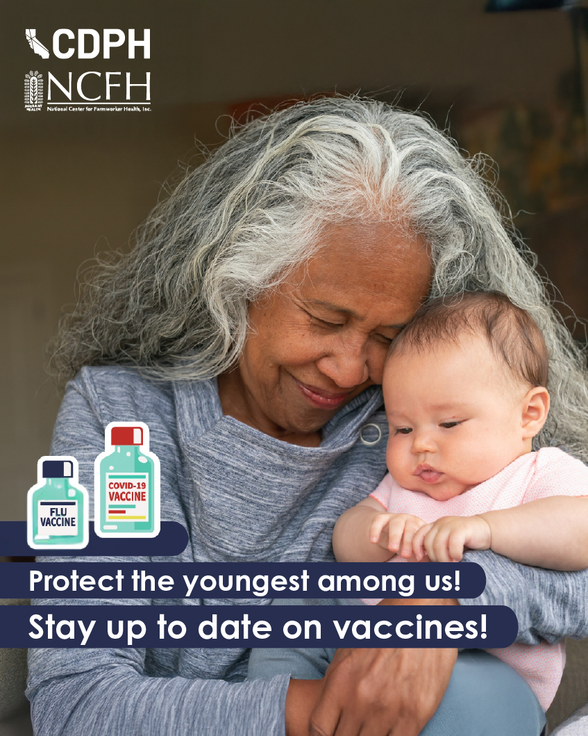 Protect the youngest among us! Stay up to date on vaccines! 