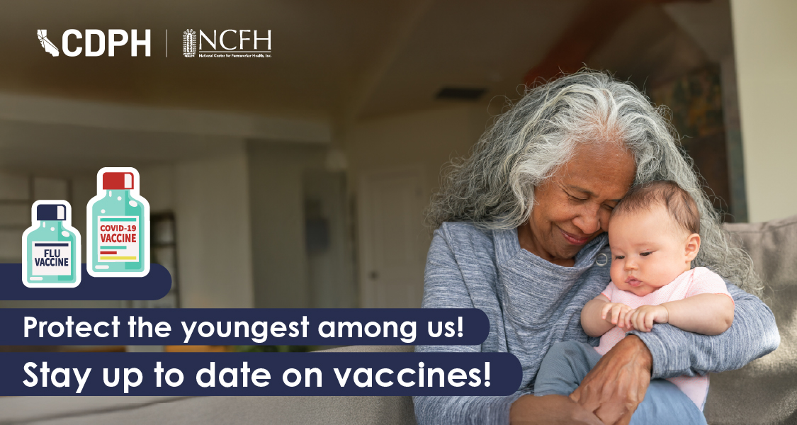 Protect the youngest among us! Stay up to date on vaccines! 