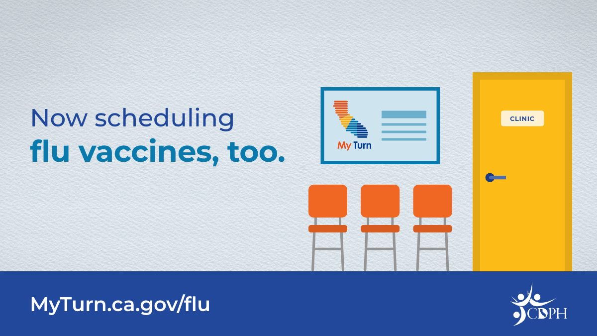 Now scheduling flu vaccines, too