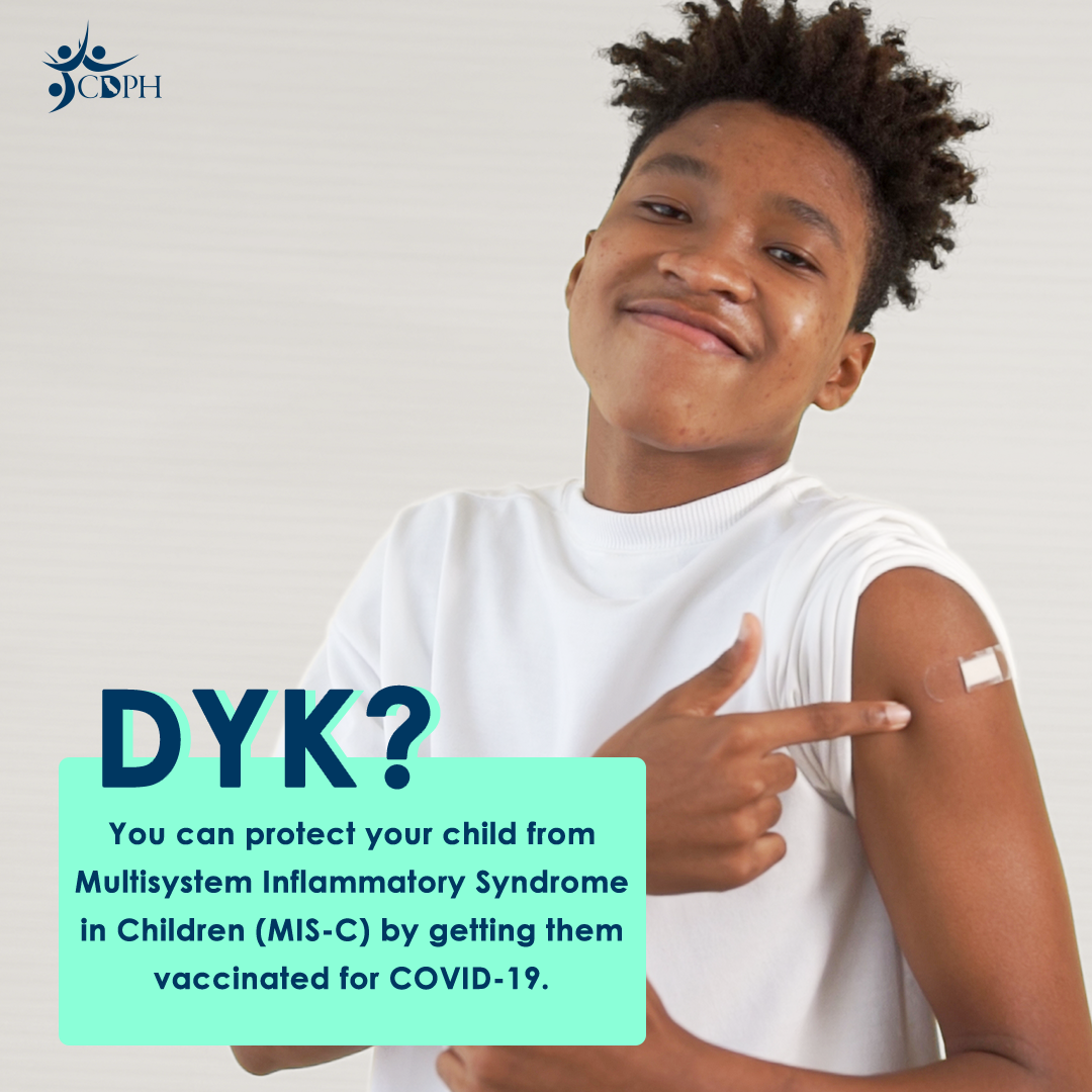 DYK? You can protect your child from MIS-C by getting them vaccinated for COVID-19