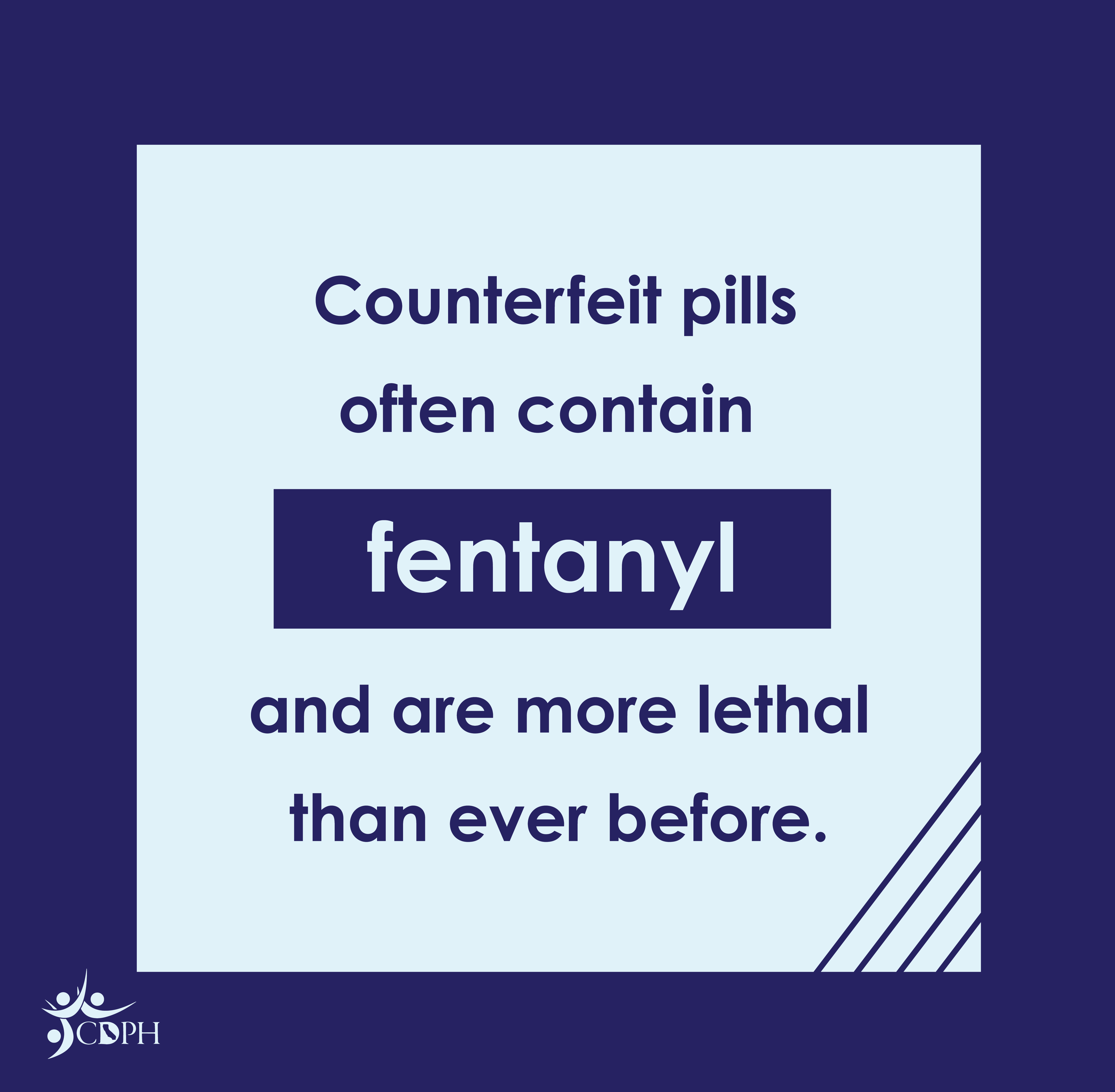 Counterfeit pills often contain fentanyl and are more lethal than ever before.